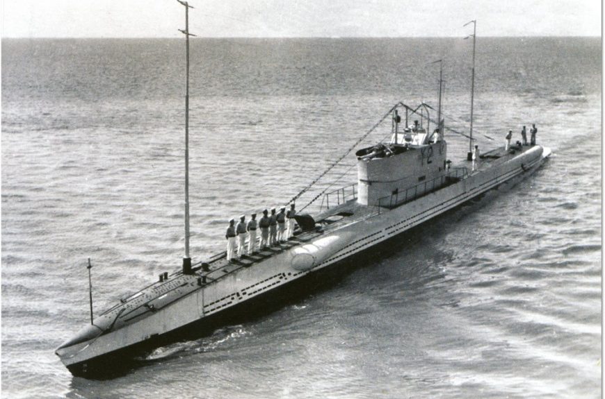 The torpedo attack upon Papanikolis in Almnia